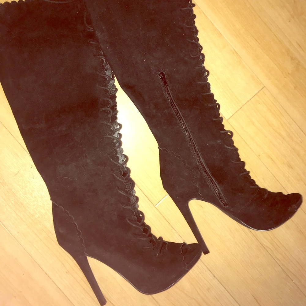 Knee High Heels